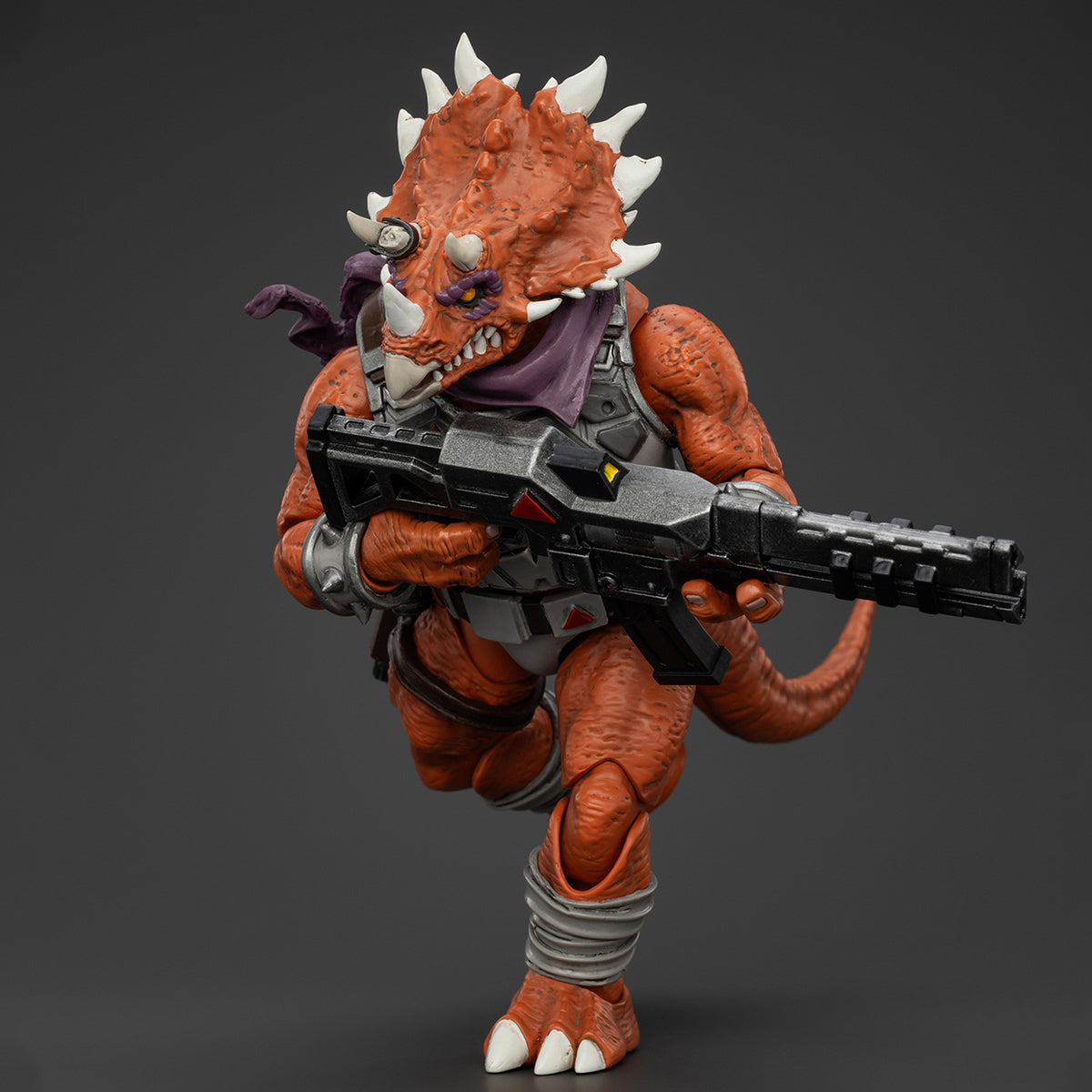JOYTOY TMNT Casey Jones & Triceraton Infantryman & Adjutant Zork & Captain Zorax Action Figures