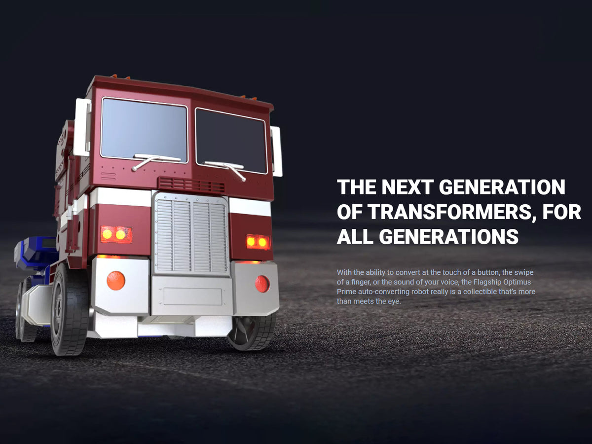 Robosen Transformers Flagship Optimus Prime Action Figures