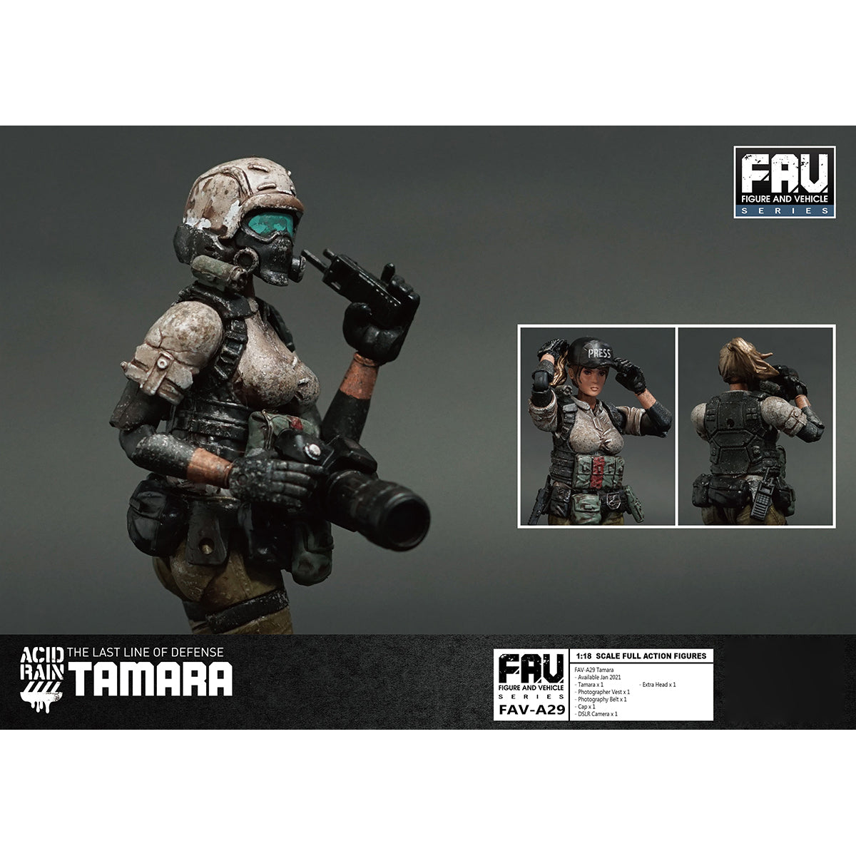 Figurines d'action Tamara Acid Rain World de TOY ALLIANCE