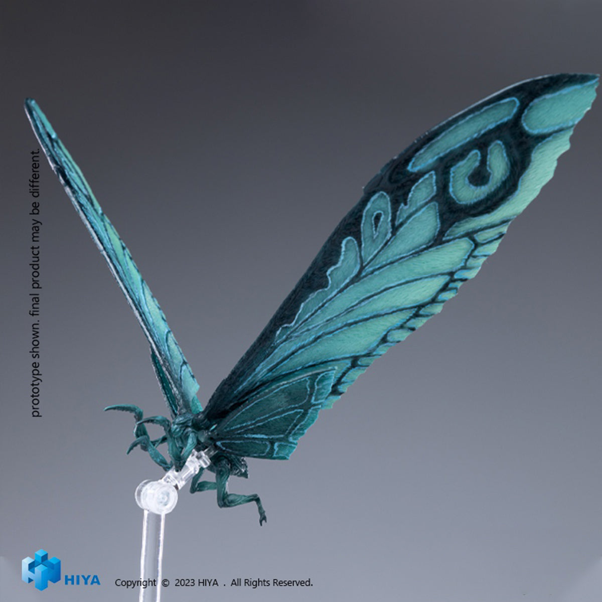 HIYA Godzila: King of the Monsters Mothra Sky Blue Beast EBG0411 Exquisite Basic Action Figure