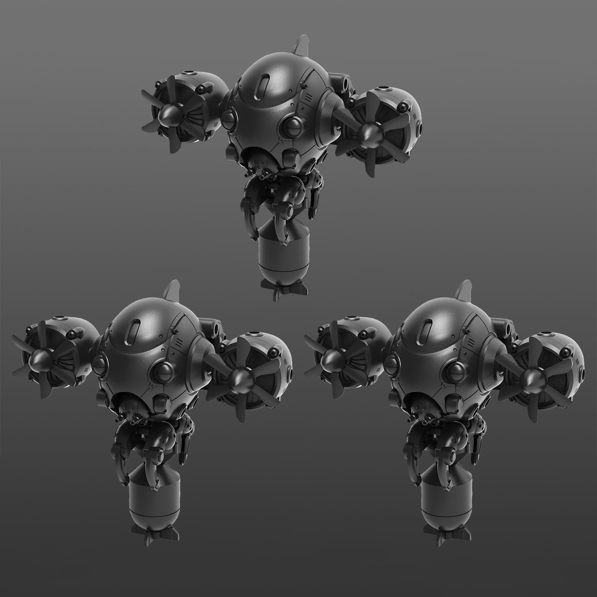 Sheik Mainland 3 MIN PROJECT SERIES MUHU-R2 FORTRESS 1/60 Scale Assembly Model Kits