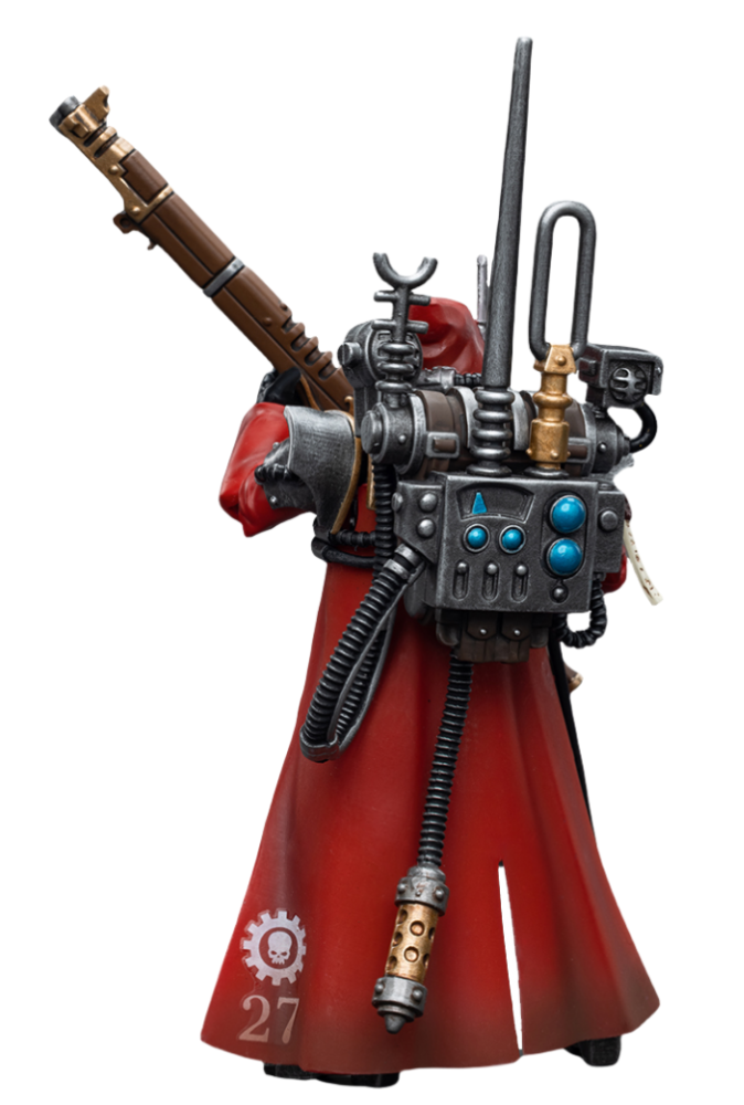 HiPlay JoyToy 40K Collectible Figure: Adeptus Mechanicus Skitarii Ranger with Data-Tether 1:18 Scale Action Figures JT7868 (Ranger with Data-Tether)