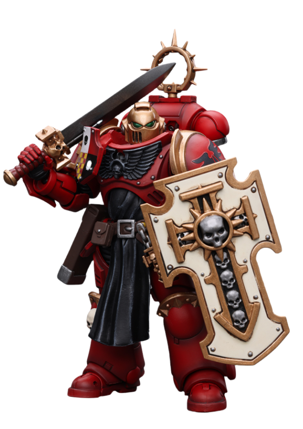 HiPlay JoyToy Warhammer 40K Collectible Figure: Primaris Space Marines Blood Angels Bladeguard Veteran 1:18 Scale Action Figures JT2788 (Blood Angels JT2788)