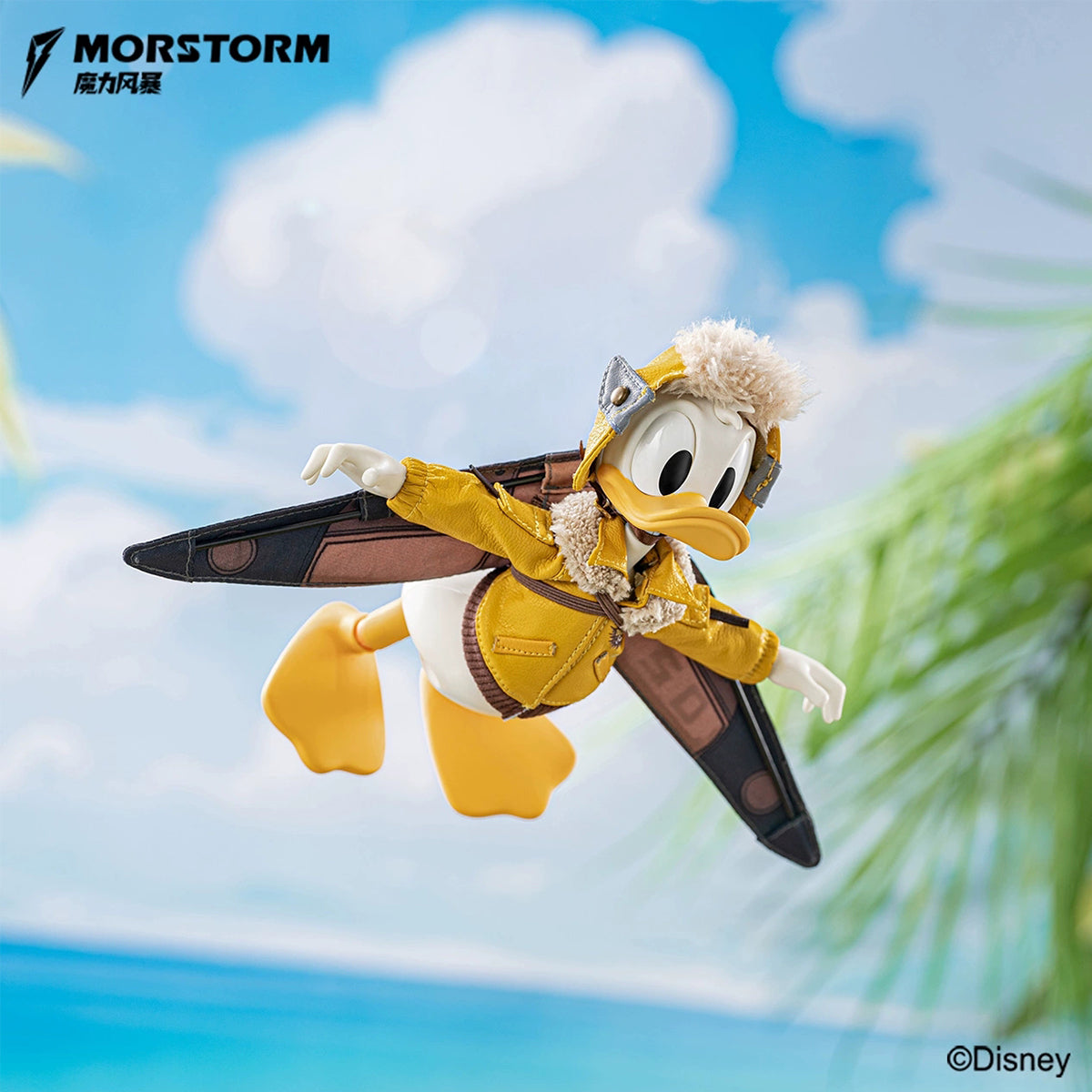 MORSTORM Articulated Action Figure Series Pilot Flying Dream Mickey Mouse & Goofy & Donald Duck Action Figure