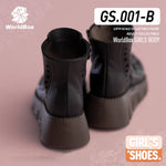 Worldbox Female White Martin Boots Shoes (GS001) 1/6 Scale Doll Accessory Fit Action Figure