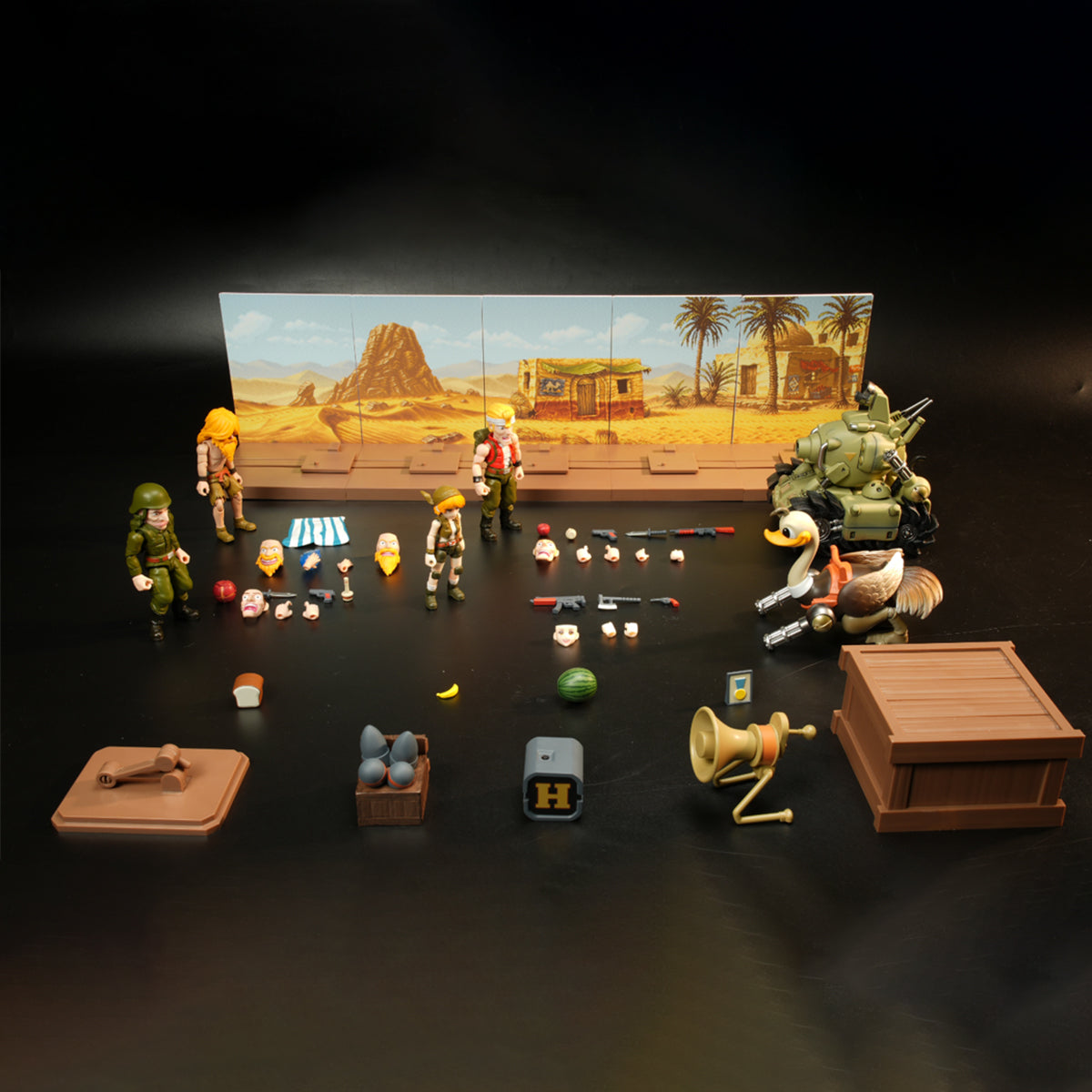 Yolopark AMK MINI Pro Metal Slug 3 Wave 1 Assembly Model Kits