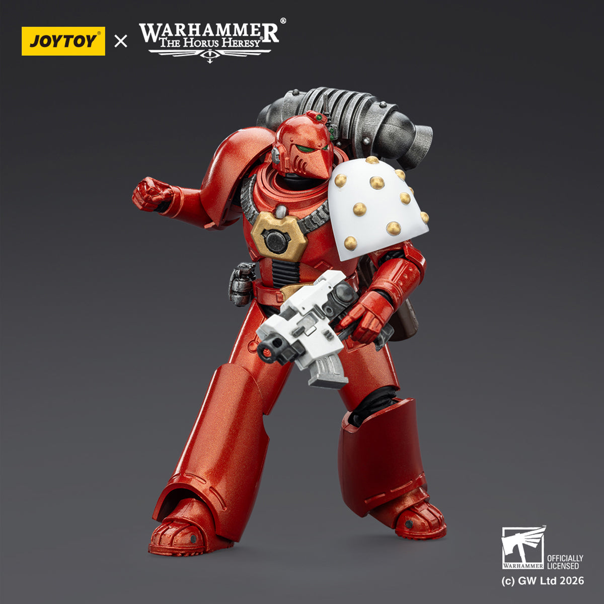 JOYTOY Warhammer 40,000 Thousand Sons & Space Wolves & Sons of Horus & Alpha Legion & Blood Angels & Imperial Fist & Ultramarines MKVI Tactical Legionary 1/18 Scale Action Figure