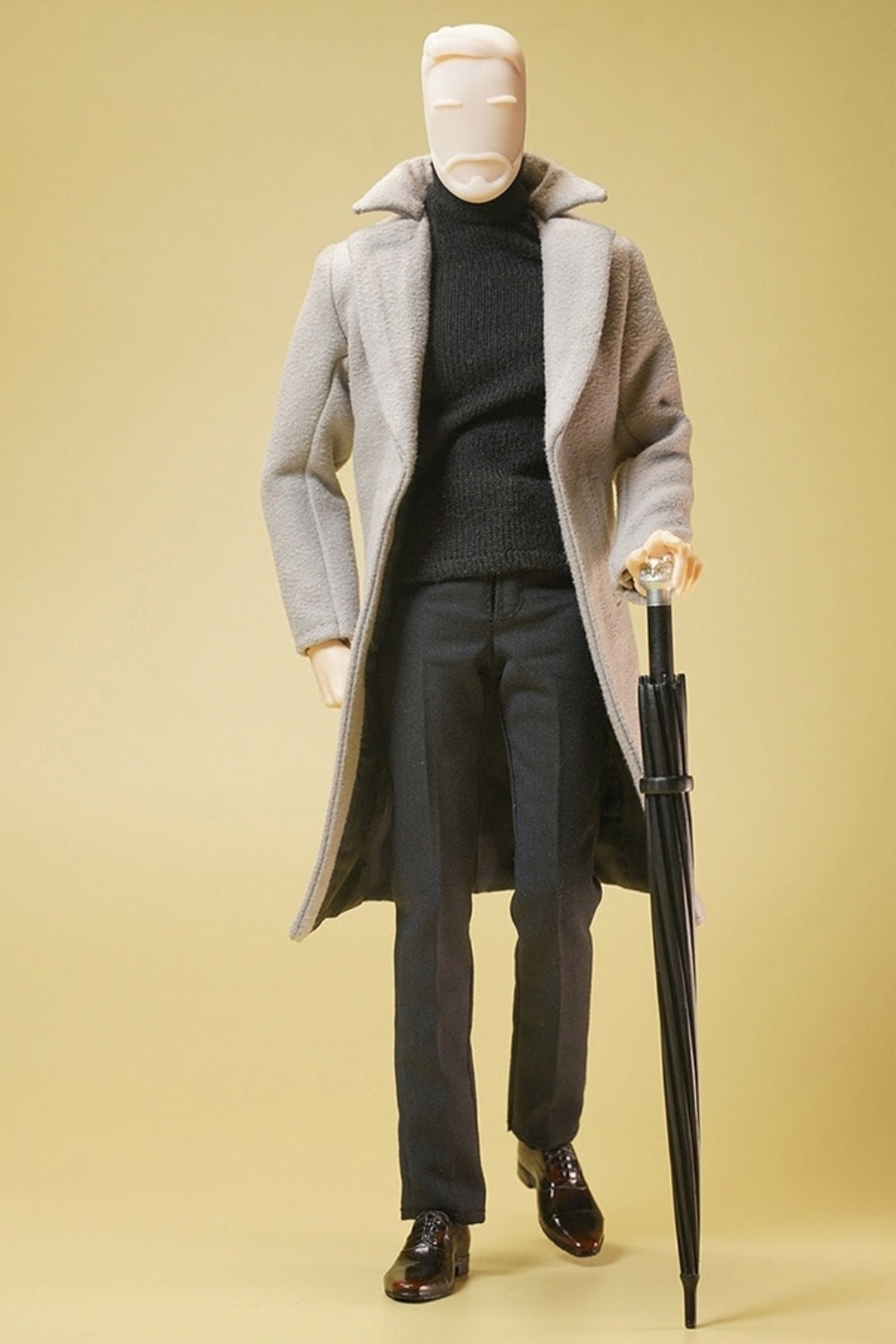 HiPlay 1/6 Scale Figure Doll Clothes: Silver Grey Gentleman's Suit for 12-Inch Collectible Action Figure clr01A