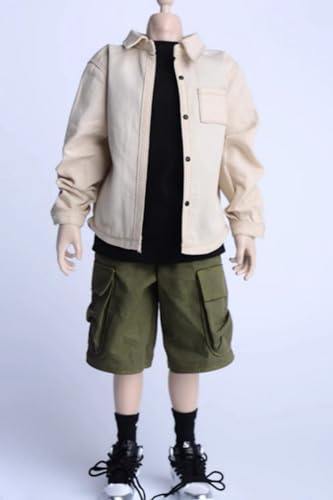 HiPlay 1/6 Scale Figure Doll Clothes: Long-Sleeved Shirt for 12-inch Collectible Action Figure