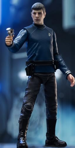 HiPlay Full Set: Star Trek, Spock, 1:18 Scale Miniature Action Figure