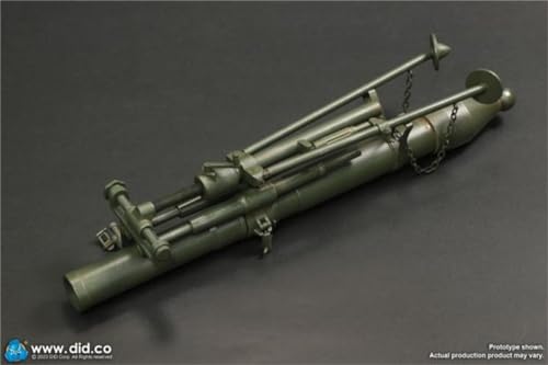 1/6 Scale Figure Accessory: Machine Heavy Mortars Model Miniature Collectible