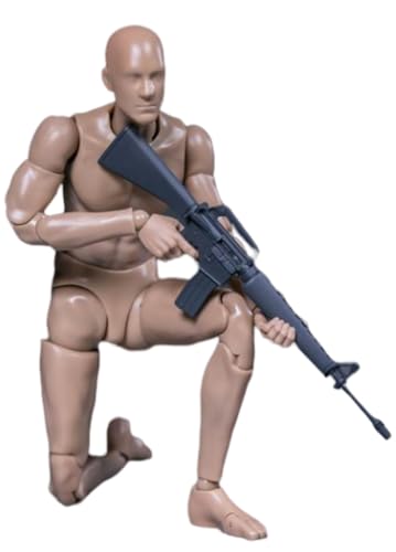 HiPlay 1:12 Scale Male Action Figure Body - Flexible and Multi-Articular Mobility DPS01