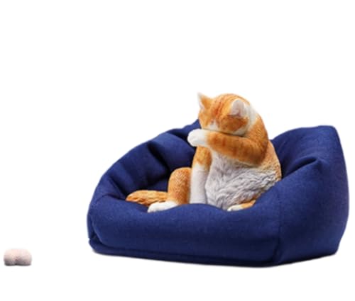 JXK Collectible Cat Figure: Lazy Cat 6.0, Expertly Hand