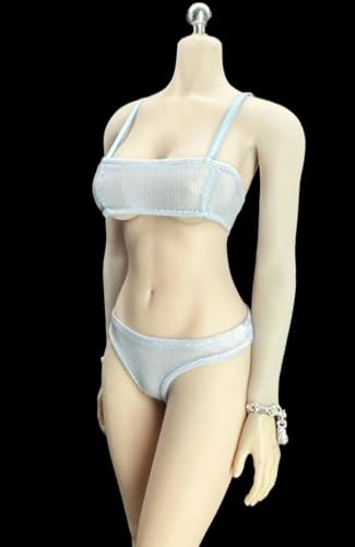 Ropa para muñecas a escala 1/6: Conjunto de ropa interior y bragas para figuras de acción coleccionables de 12 pulgadas
