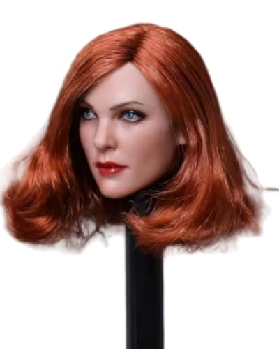 HiPlay 1:6 Scale Female Head Sculpt, European Cool Girl Female Head Sculpture for 12-inch Action Figures GC019B