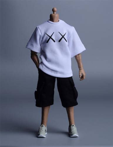 HiPlay Figure Doll Clothes: T-Shirt for 6-inch Collectible