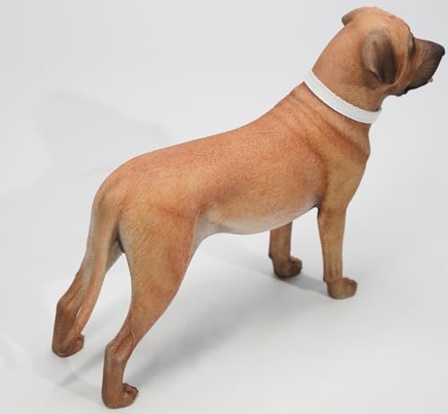 HiPlay JXK Collectible Dog Figure: French Bulldog, Expertly Hand-Painted, Lifelike, Safe Resin, 1:6 Scale Miniature Animal Figurine