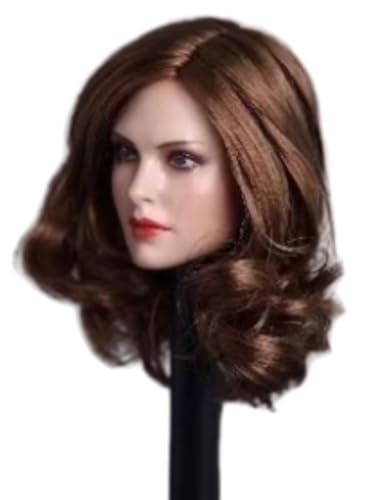 HiPlay 1:6 Scale Female Head Sculpt, European Girl Head Sculpture for 12-inch Action Figures GC005B