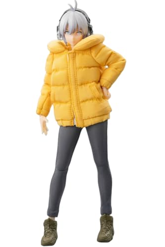 1/12 Scale Figure Doll Clothes: Down Jacket Set Collectible Accessory