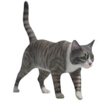 Figura de gato coleccionable JXK: modelo Felis Catus, pintada a mano por expertos, resina realista y segura, miniatura a escala 1:6.