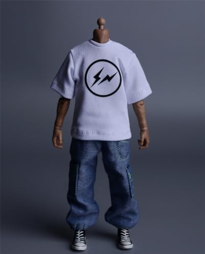 HiPlay Figure Doll Clothes: T-Shirt for 6-inch Collectible