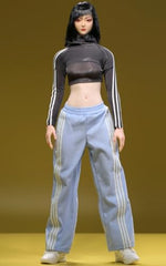 1/6 Scale Figure Doll Clothes: Casual Sports Suit for 12-inch Collectible Action Figure