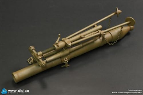 1/6 Scale Figure Accessory: Machine Heavy Mortars Model Miniature Collectible