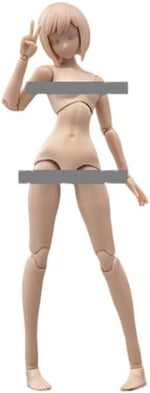 (Only Shipped to the DE) 86TOYS Longshan Metal T86-ST01B Female Half-Seamless Action Figure Body -Tall and Plump Body Shape Small Bust and Suntan skin