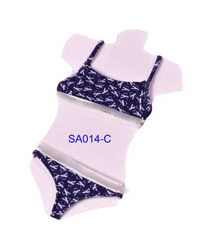 1/6 Scale Female Figure Doll Clothes: Sport Pattern Underwear