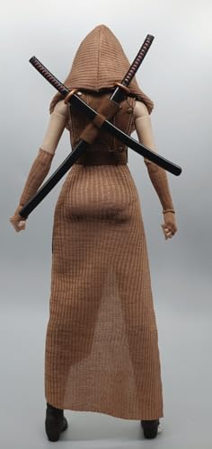 HiPlay Figure Doll Clothes: Classic Assassin Skirt for 12-inch Collectible Action Figure