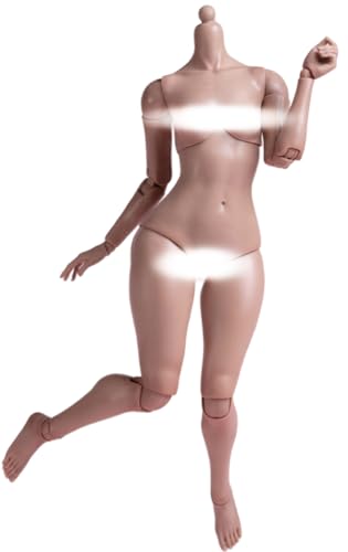 HiPlay WorldBox 1:6 Scale Female Action Figure Body - Plump Body Shape, Fair Skin