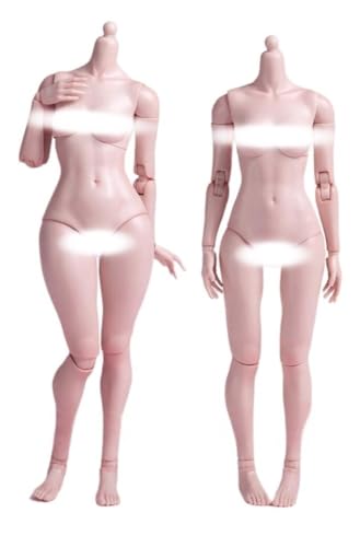 HiPlay WorldBox 1:6 Scale Female Seamless Action Figure Body - Slim Body Shape, Fair Skin