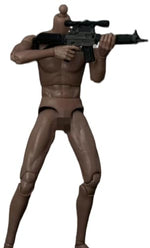 WorldBox 1:6 Scale Male Action Figure Body