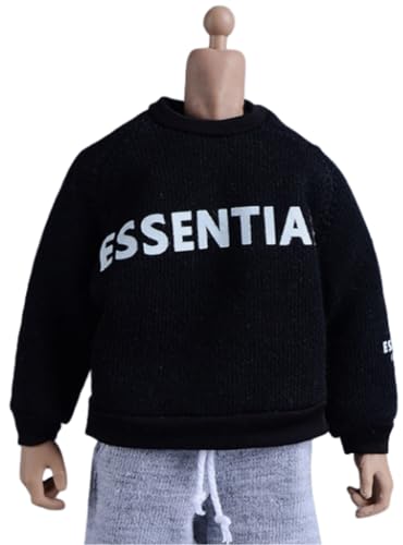 1/12 Scale Figure Doll Clothes: Sweatshirt Collectible Accessory