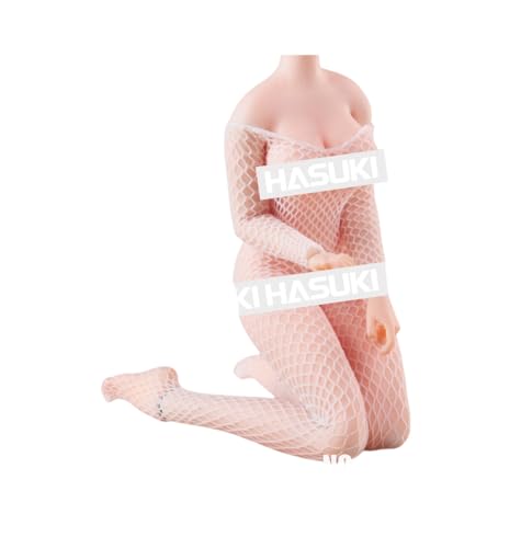 Hasuki Collectible Action Figure's Clothes: Fishnet Bodysuit for 1:12 Scale Flexible Figure SE0401
