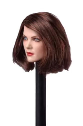 HiPlay 1:6 Scale Female Head Sculpt, European Girl Head Sculpture for 12-inch Action Figures GC006B