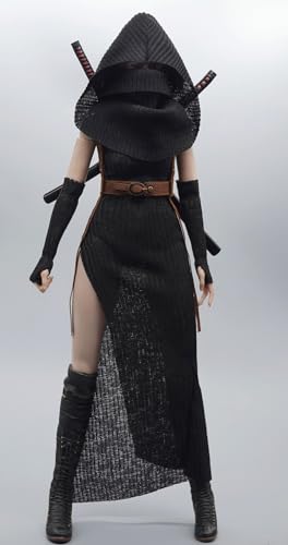 HiPlay Figure Doll Clothes: Classic Assassin Skirt for 12-inch Collectible Action Figure