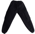 Vêtements de poupée à l'échelle 1/12 : pantalon cargo, accessoire de collection