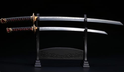 1/6 Scale Figure Accessory: Japanese Samurai Ronin Die-cast Alloy Katana-Wakizashi Series Model Collectible