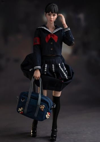 HiPlay Worldbox Collectible Figure Full Set: Yanki Shojo, 1:6 Scale Miniature Female Action Figurine AT045