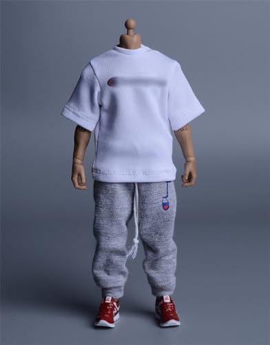 HiPlay Figure Doll Clothes: T-Shirt for 6-inch Collectible