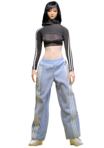 1/6 Scale Figure Doll Clothes: Casual Sports Suit for 12-inch Collectible Action Figure