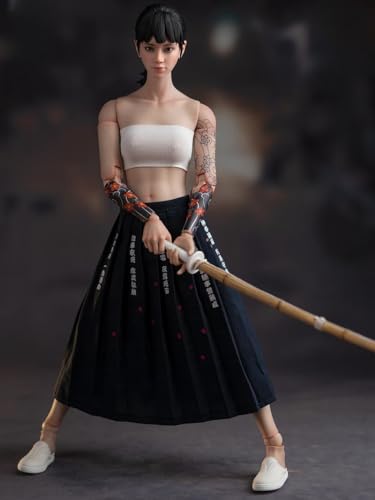 HiPlay Worldbox Collectible Figure Full Set: Yanki Shojo, 1:6 Scale Miniature Female Action Figurine AT045