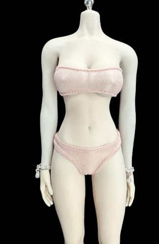Ropa para muñecas a escala 1/6: Conjunto de ropa interior y bragas para figuras de acción coleccionables de 12 pulgadas