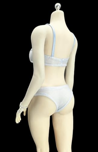 Ropa para muñecas a escala 1/6: Conjunto de ropa interior y bragas para figuras de acción coleccionables de 12 pulgadas