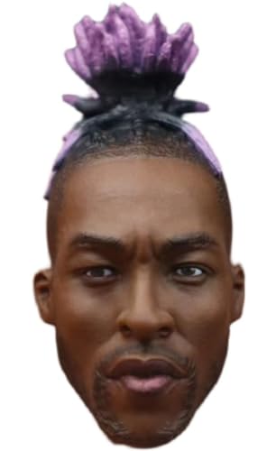 HiPlay 1:6 Scale Male Head Sculpt, Anime Style Design Head Sculpture for 12-inch Action Figures H001