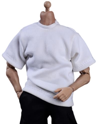 1/12 Scale Figure Doll Clothes: T-Shirt Collectible Accessory