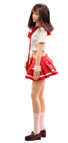 HiPlay Figure Doll Clothes: Student Skirt Uniform for 12-inch JO23X