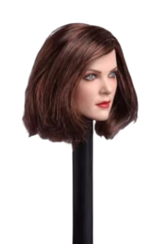 HiPlay 1:6 Scale Female Head Sculpt, European Girl Head Sculpture for 12-inch Action Figures GC006B