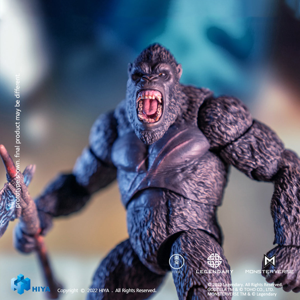 HIYA 1/12 Godzila vs. Kong: Kong EBG0062 Exquisite Basic Series Monster Action Figure